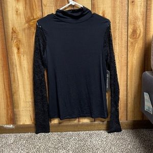 Black Long Sleeve, Lace Sleeves